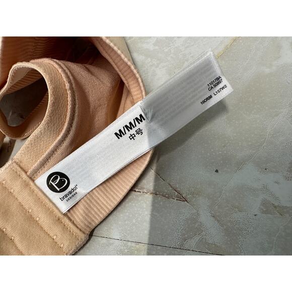 New Read! BRAVADO DESIGNS Plunge Nursing Bra Butterscotch Size: M - Picture 10 of 11